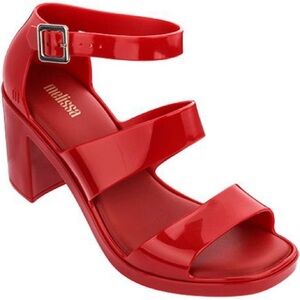 Melissa Model Heel Sandal in Red